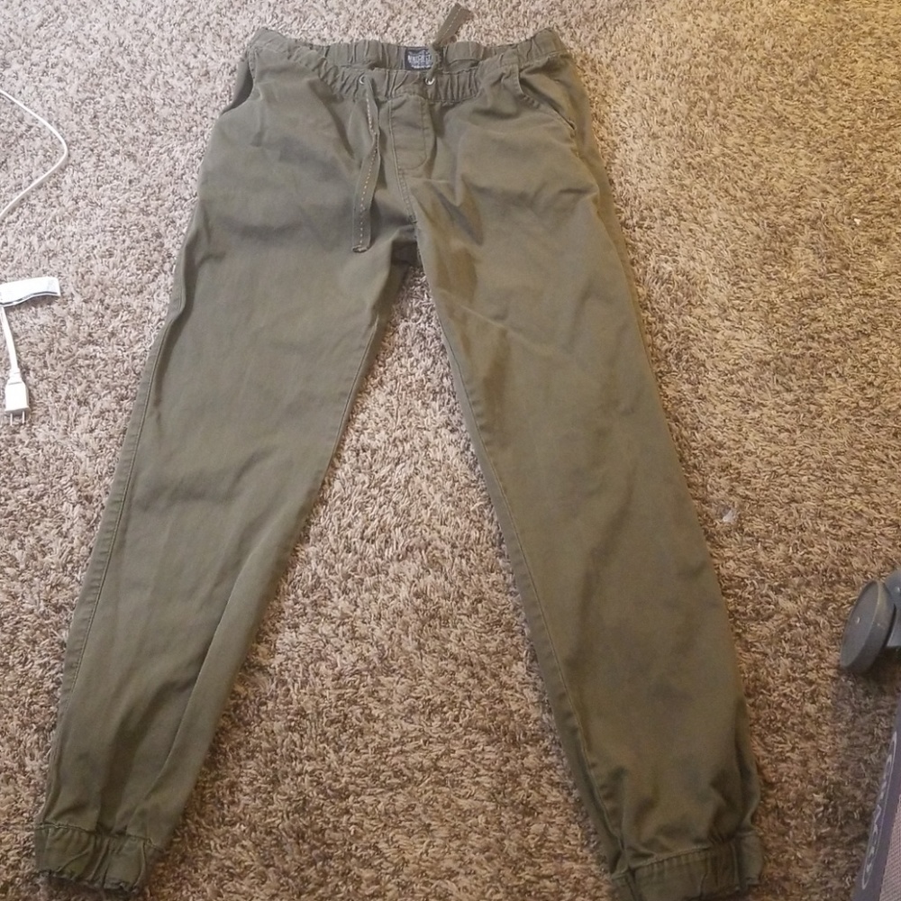 Matchstick  Drawstring Pants